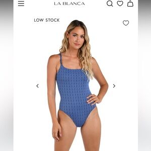 NWT La Blanca One Piece Swimsuit